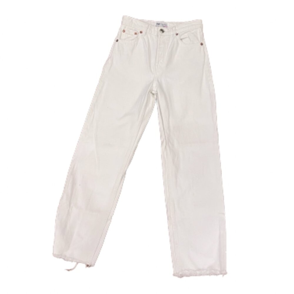 Zara White Jeans, Size 4